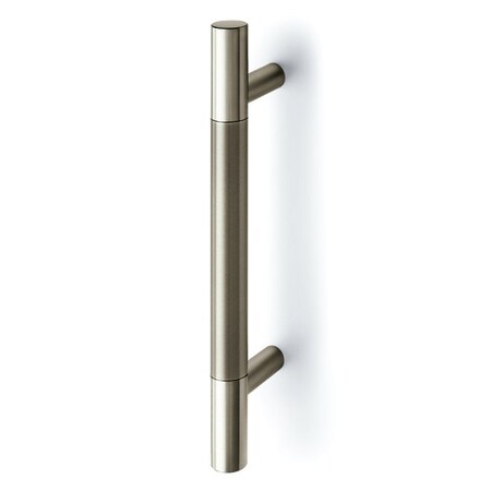 Rockwood 12" Center to Center Back to Back Straight Flat End 1" Pulls Bright Stainless Steel RM32001232BTB